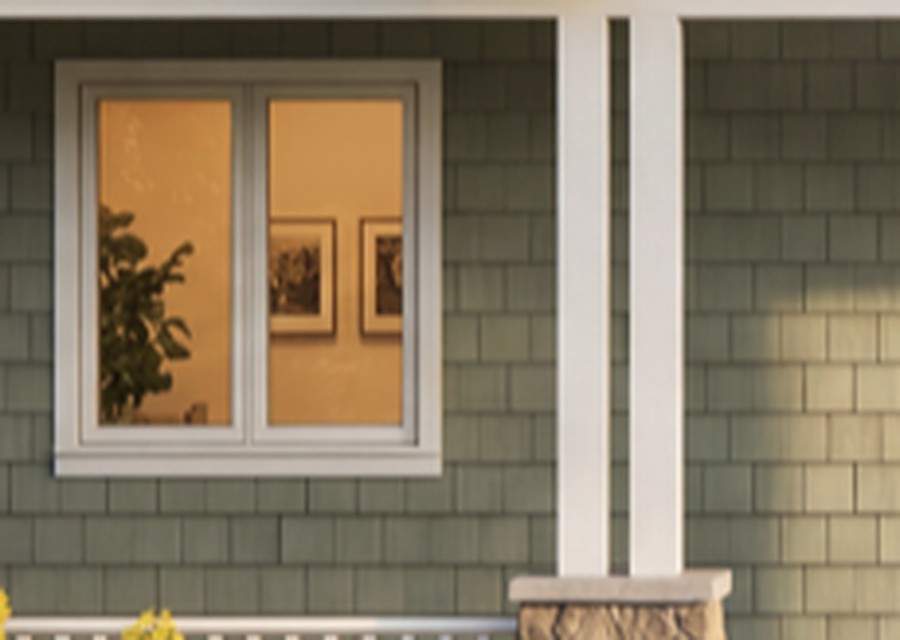 Sage cedar shingle siding, Casa Craftsman